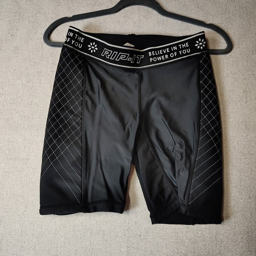 RIP-IT Women’s M Padded Softball Sliding Compression Shorts Black